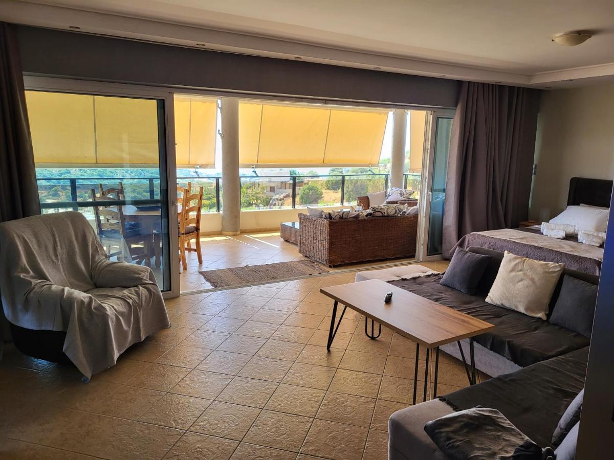 "Stergiou Luxury Apartment 2Nd Floor" Με Κοινη Πισινα Saronida Bagian luar foto
