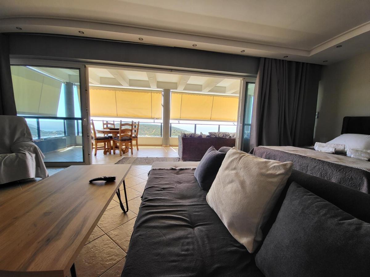 "Stergiou Luxury Apartment 2Nd Floor" Με Κοινη Πισινα Saronida Bagian luar foto