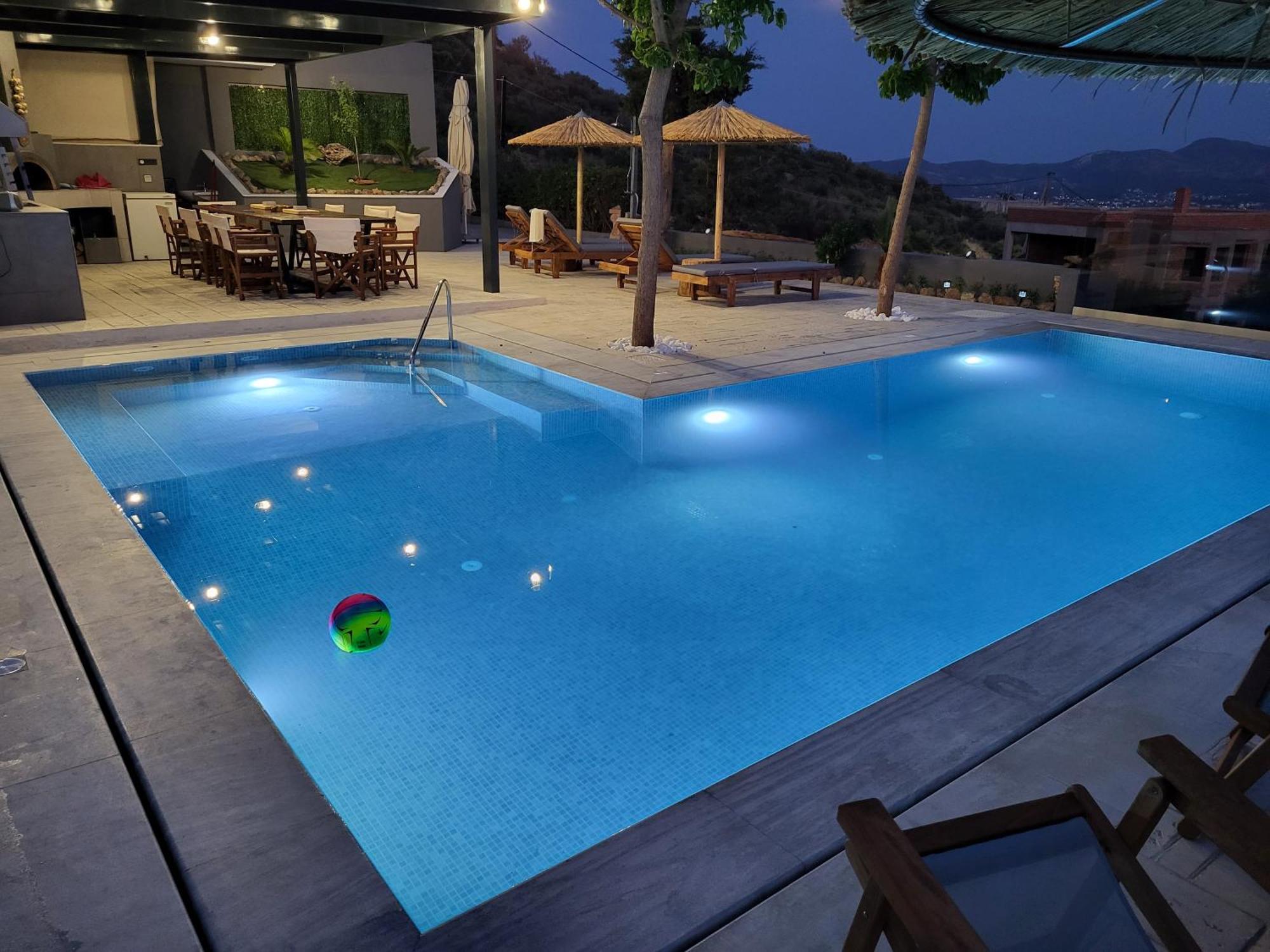 "Stergiou Luxury Apartment 2Nd Floor" Με Κοινη Πισινα Saronida Ruang foto